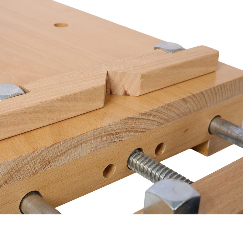 Portable Hardwood Workbench with Quick Release Handle - Natural, photo 14 of 17