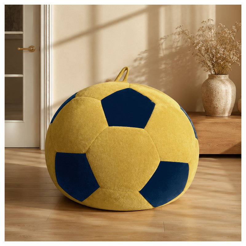 Small Soccer-Shaped Bean Bag Chair, photo 7 of 10