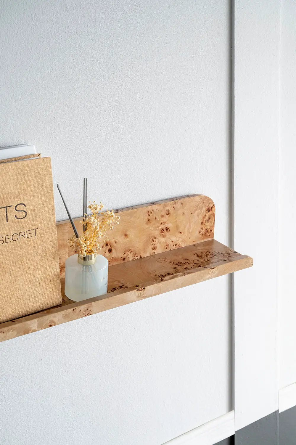 Burl - Eco-Friendly Floating Wall Shelf by HouseOfZazla