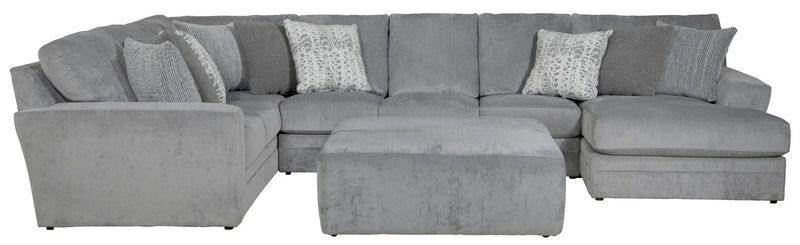 Glacier - Sectional With Cocktail Ottoman by Unique Piece Furniture