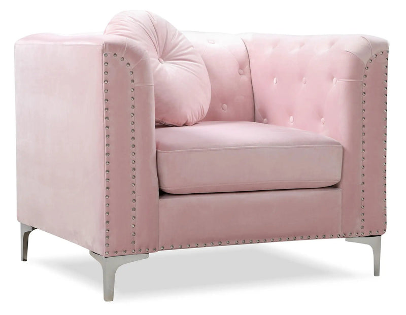 Contemporary Sloped Arm Chair by Unique Piece Furniture
