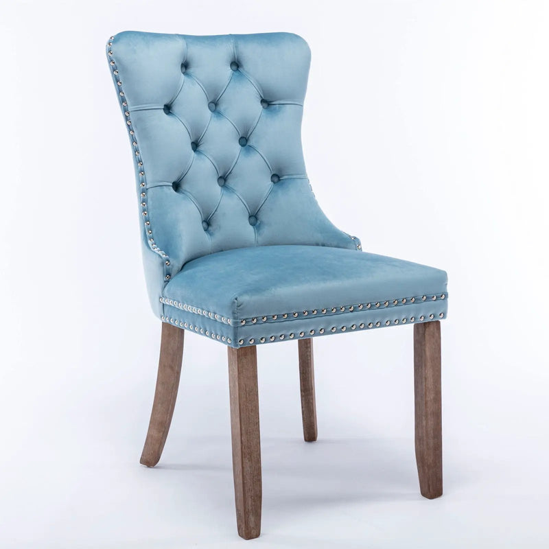 Nikki - High-End Tufted Dining Chair (Set of 2) by HouseOfZazla