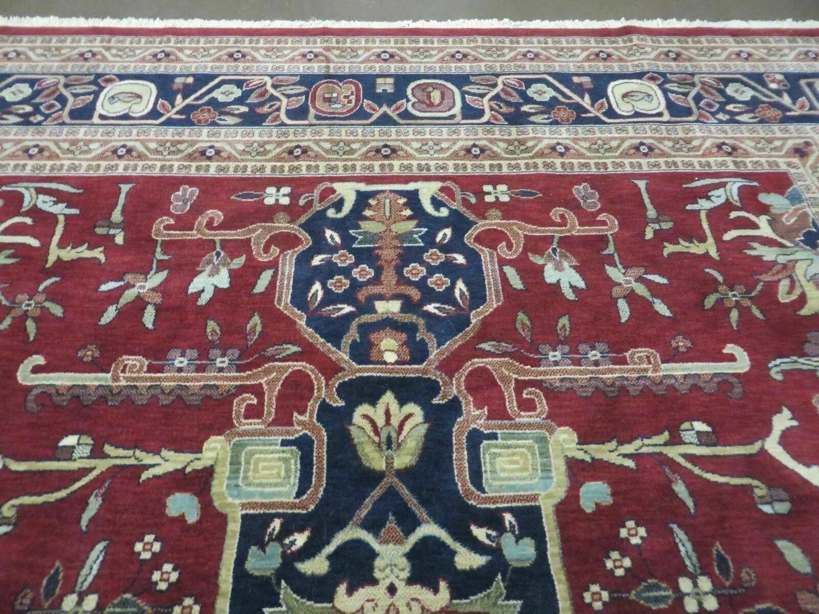 8' x 11' 7" Vintage Power Loomed Couristan European Wool Rug Belgium Forbes Nice by Jewel Rugs