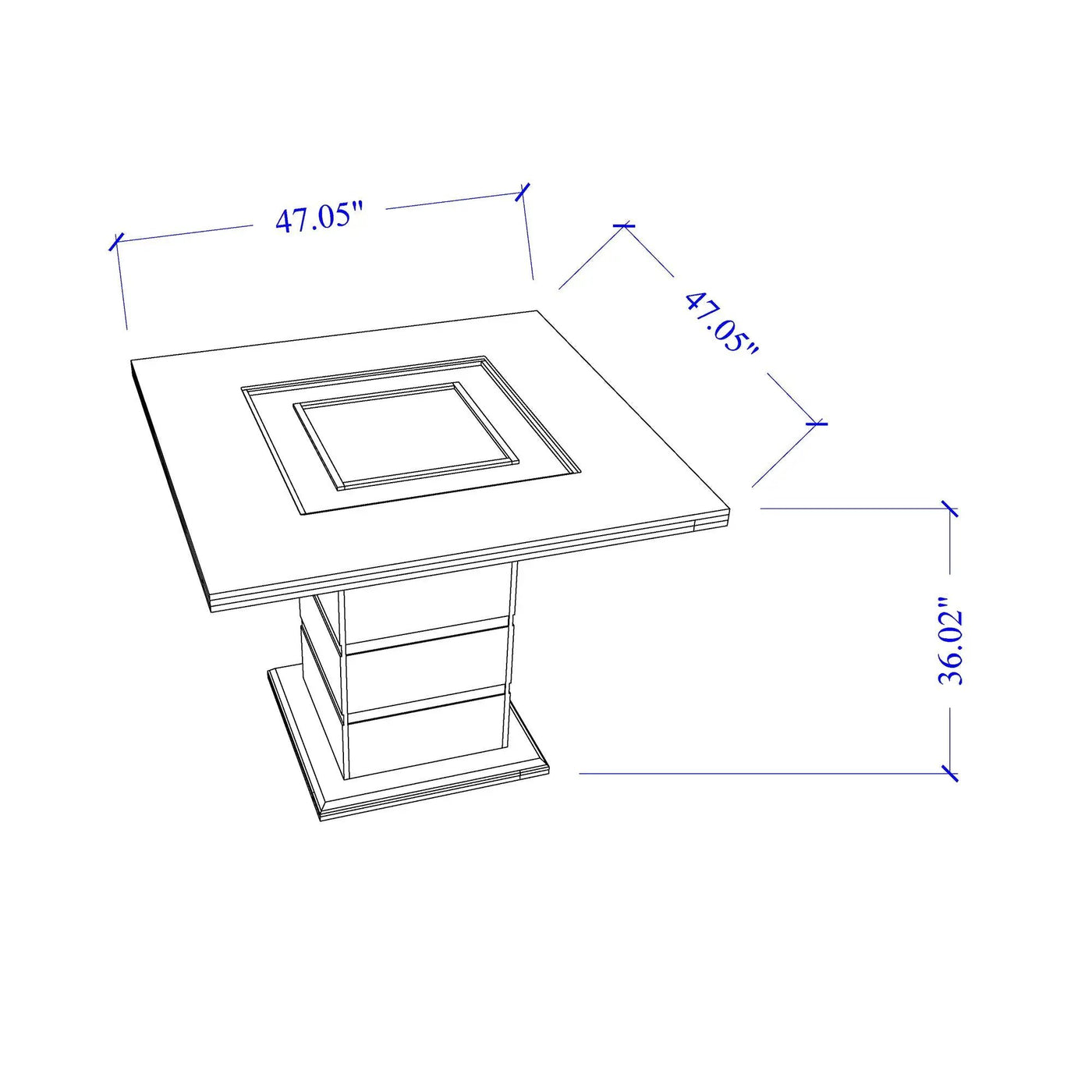 Ariya - Bar Table by HouseOfZazla