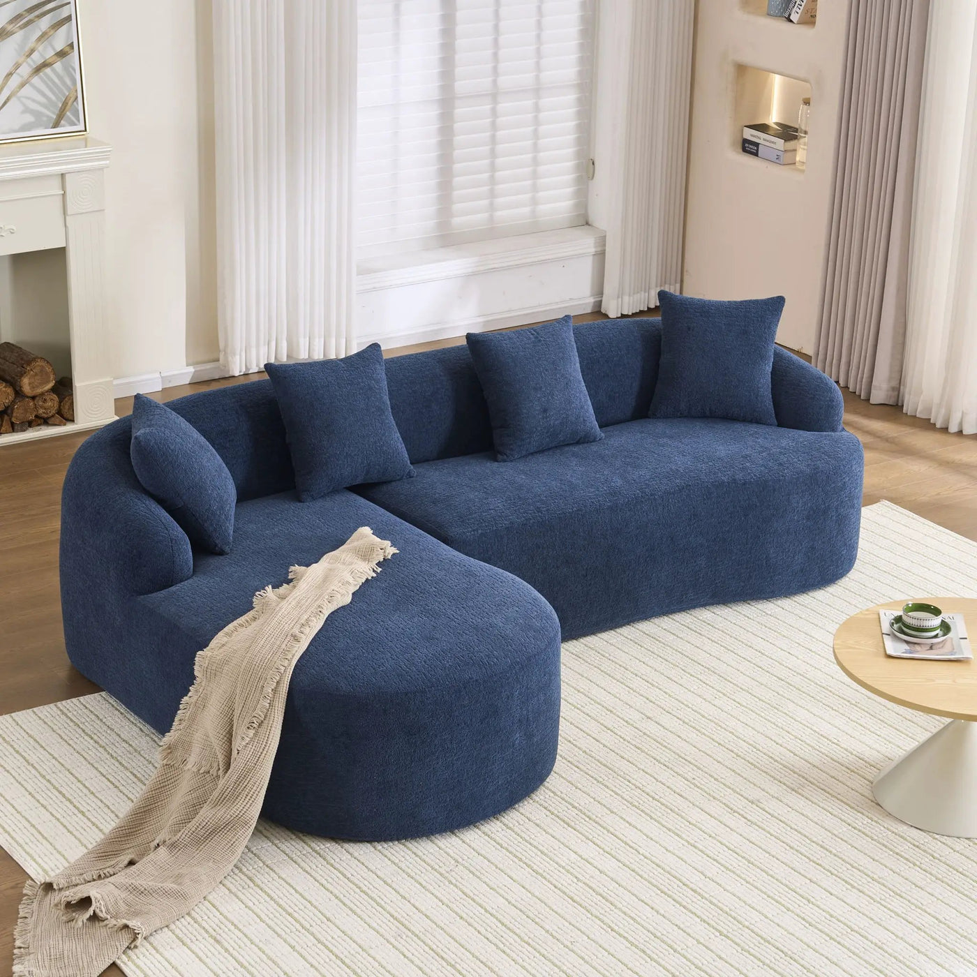 Combined Sofa With 4 Pillows by HouseOfZazla