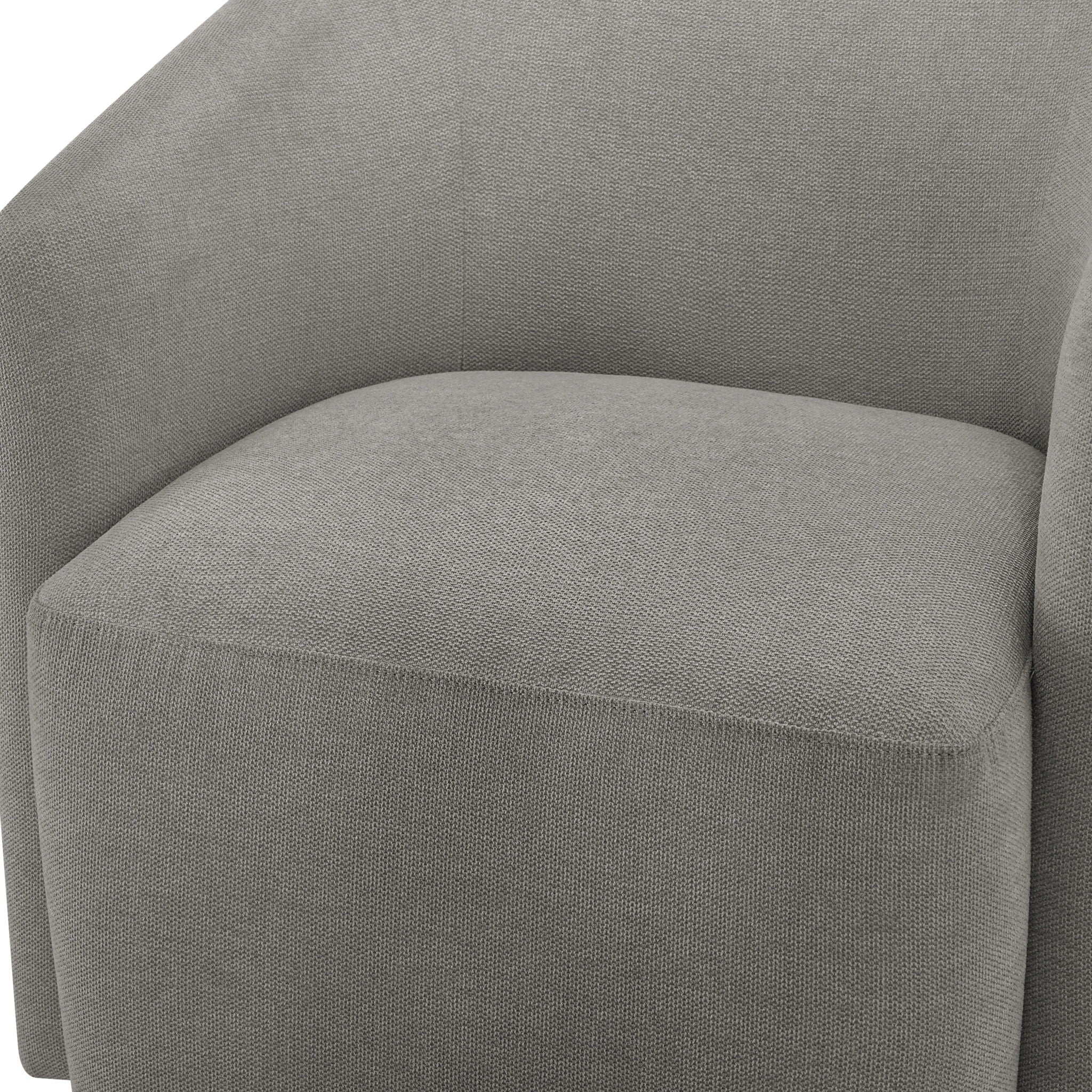Ardena - Modern Swivel Barrel Chair by HouseOfZazla