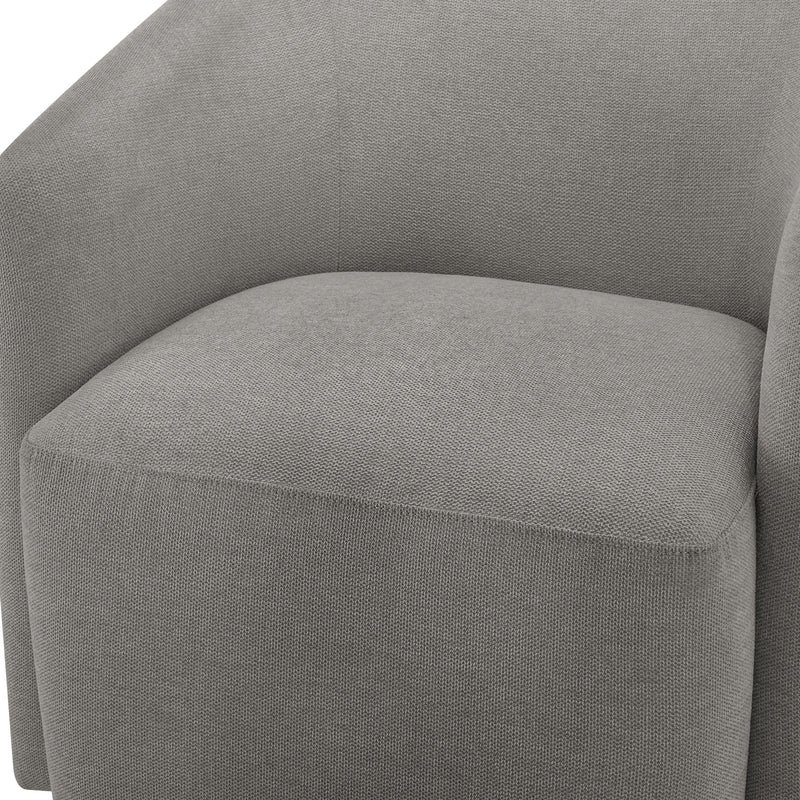 Ardena - Modern Swivel Barrel Chair by HouseOfZazla
