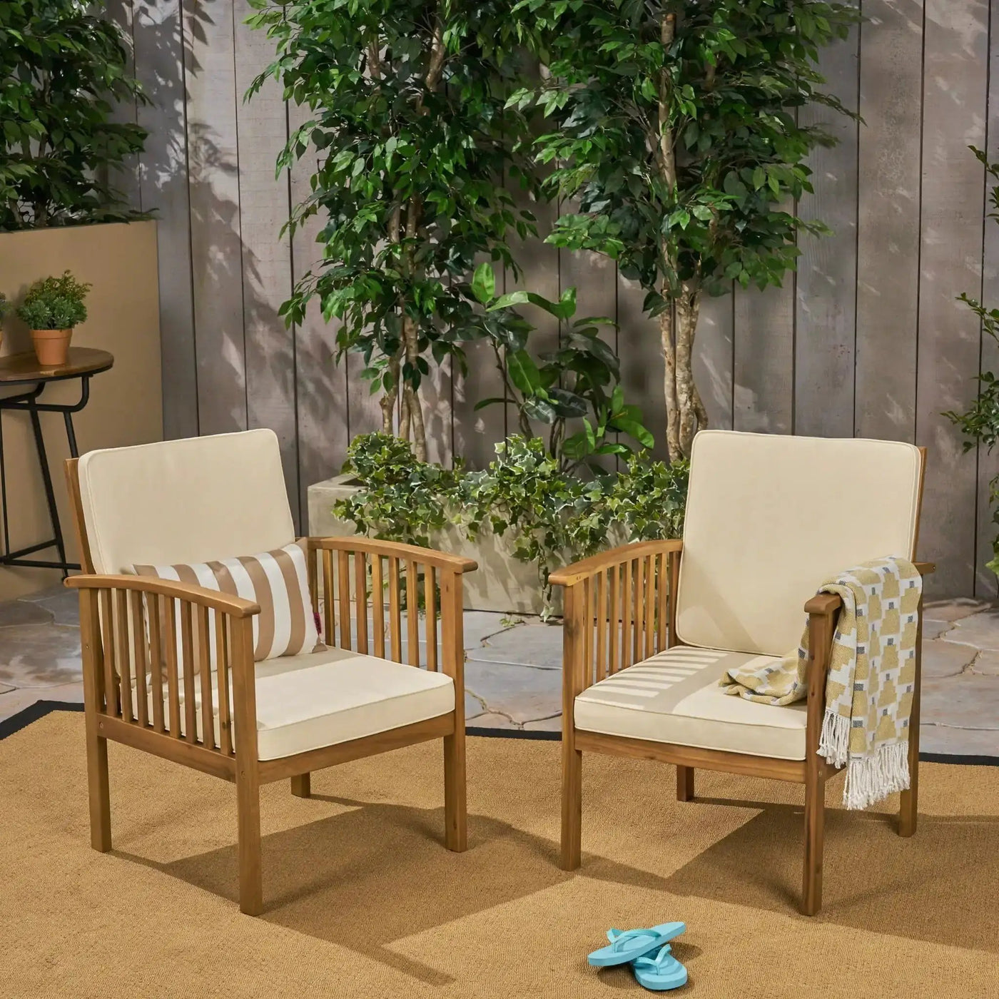 Casa Acacia Club Chair Coastal Classic Outdoor Seating by HouseOfZazla