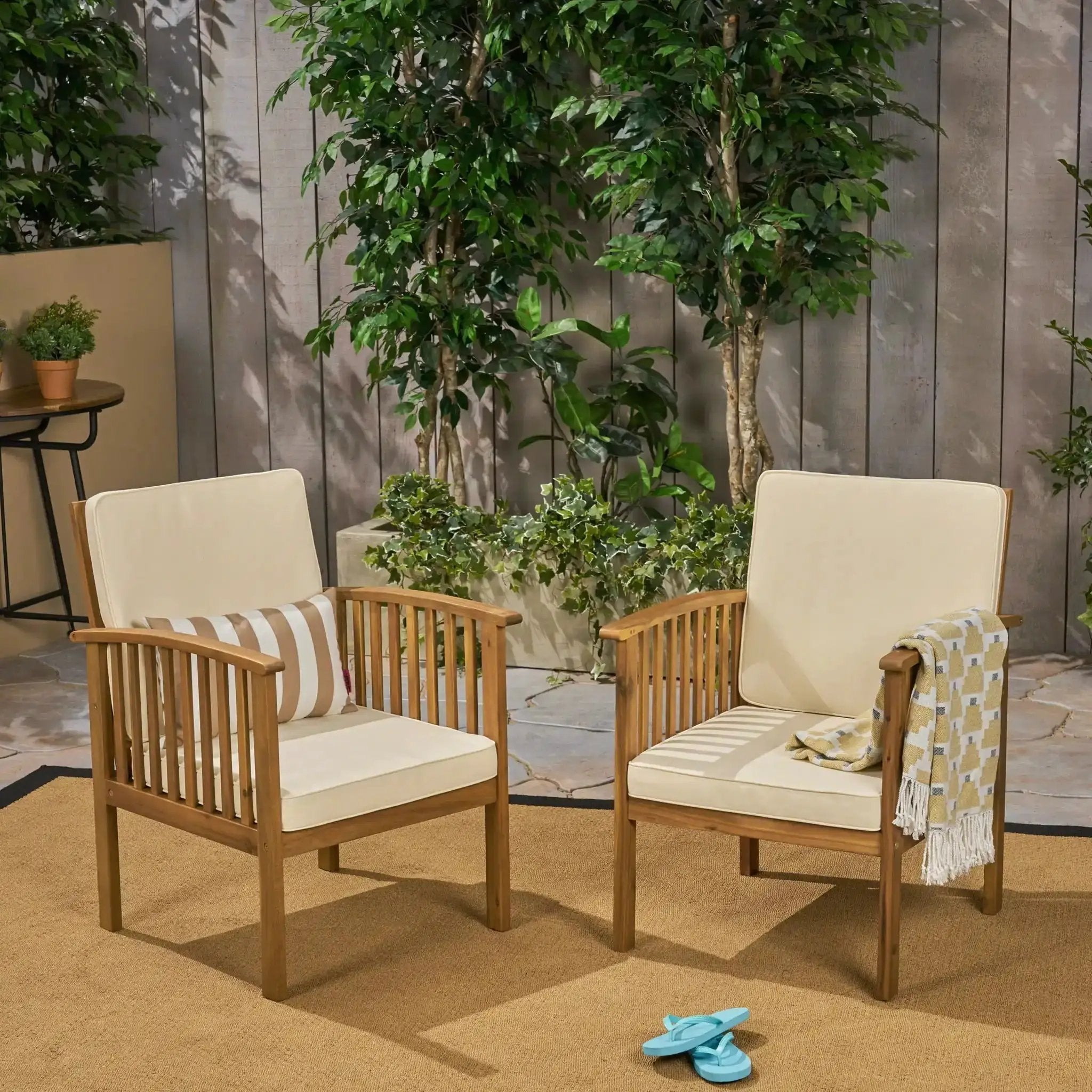 Casa Acacia Club Chair Coastal Classic Outdoor Seating by HouseOfZazla
