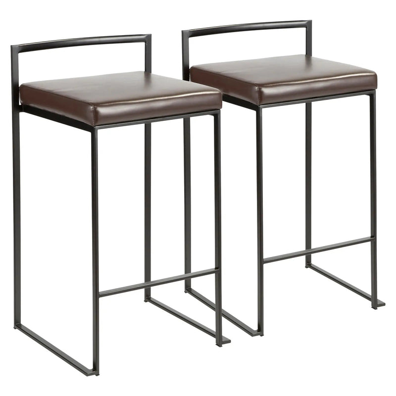 Fuji - Contemporary Style Stackable Counter Stool by Unique Piece Furniture
