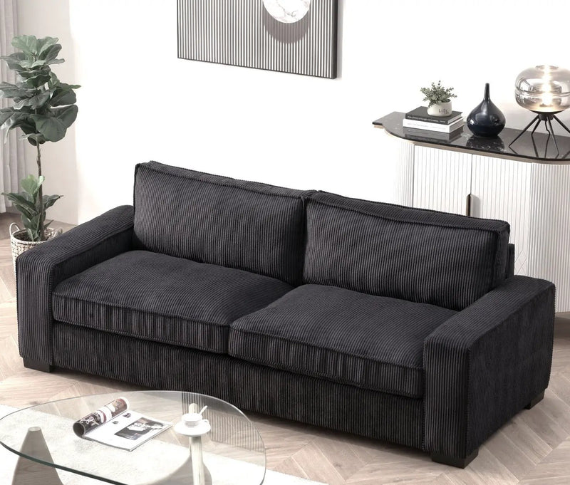 Luxe - Sofa With Sleek Design, Spacious And Comfortable 3 Seater Couch by HouseOfZazla