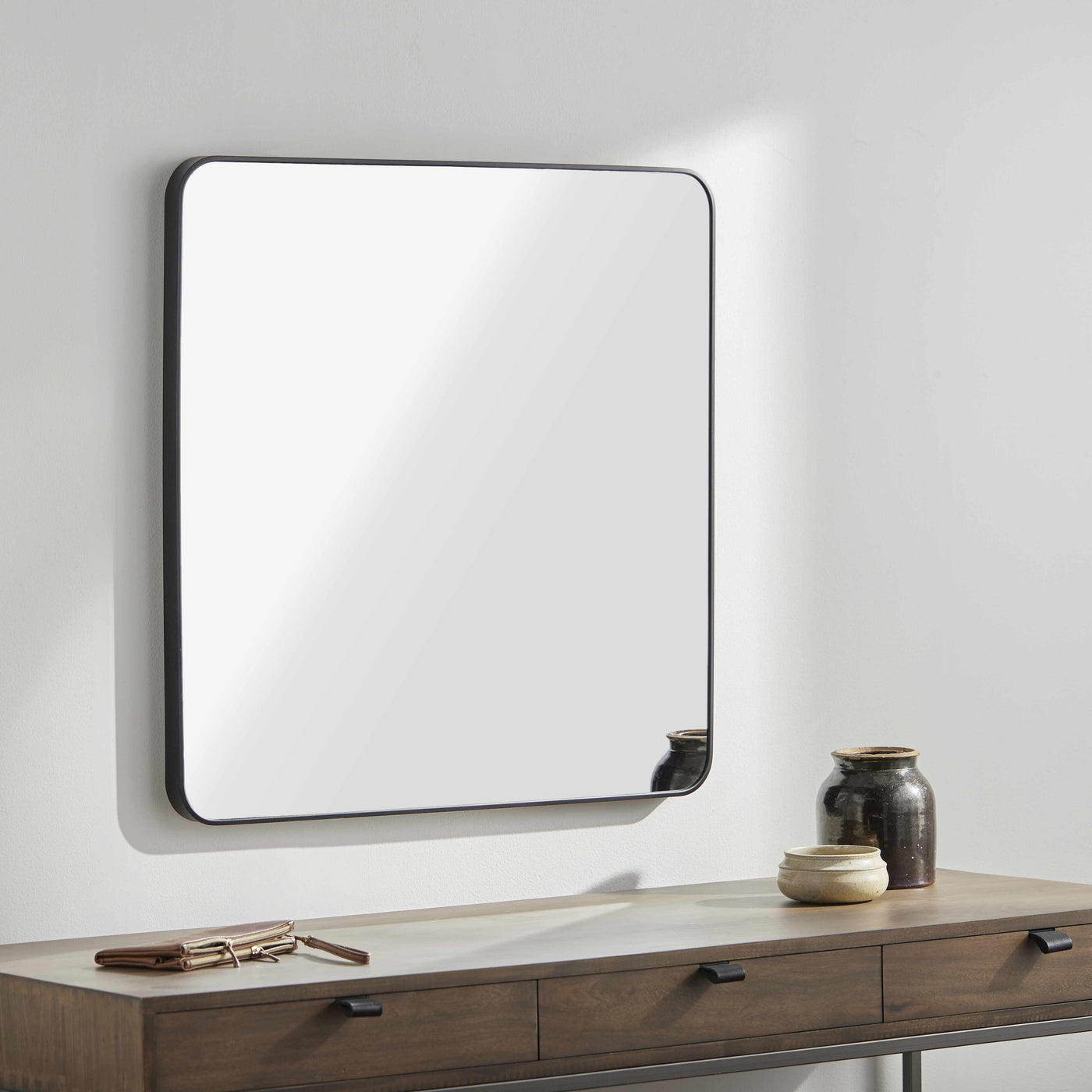 Ockenfels Rustic Oval Golden Accent Mirror by Boutique Rugs
