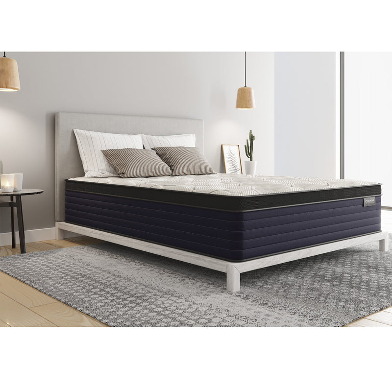 Firm Hybrid Memory Foam Mattress with Copper Cooling - Queen