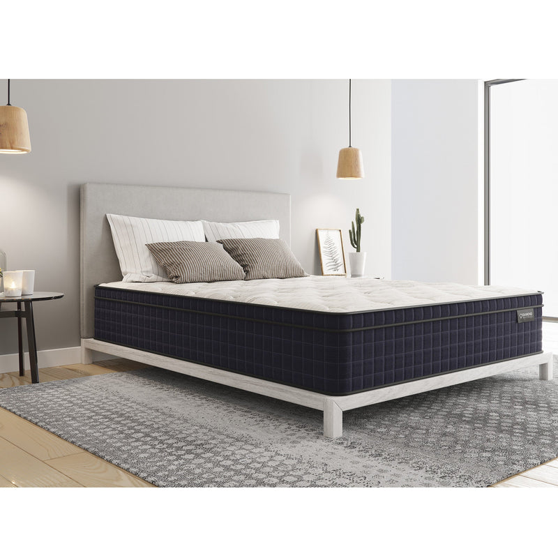 Diamond Nina Copper Cooling Twin XL Hybrid Mattress with Euro-Top - Firm