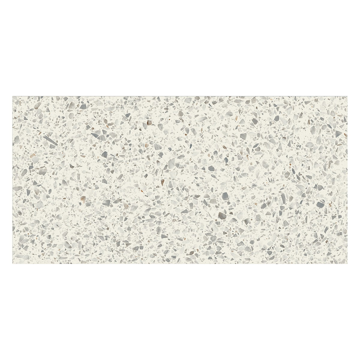Diamond White Matte Terrazzo Look Porcelain Tiles 12x24 Porcelain Matte 12x24 Tiles