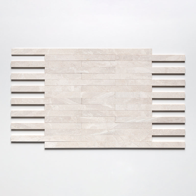 Diana Royal Fine Textured Plank Marble Tiles 1 9/16x18 Marble Fine Textured 4x24 Tiles — 2