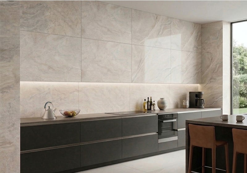 Diana Royal Leather Marble Slab Random 1 1/4 room scene 3