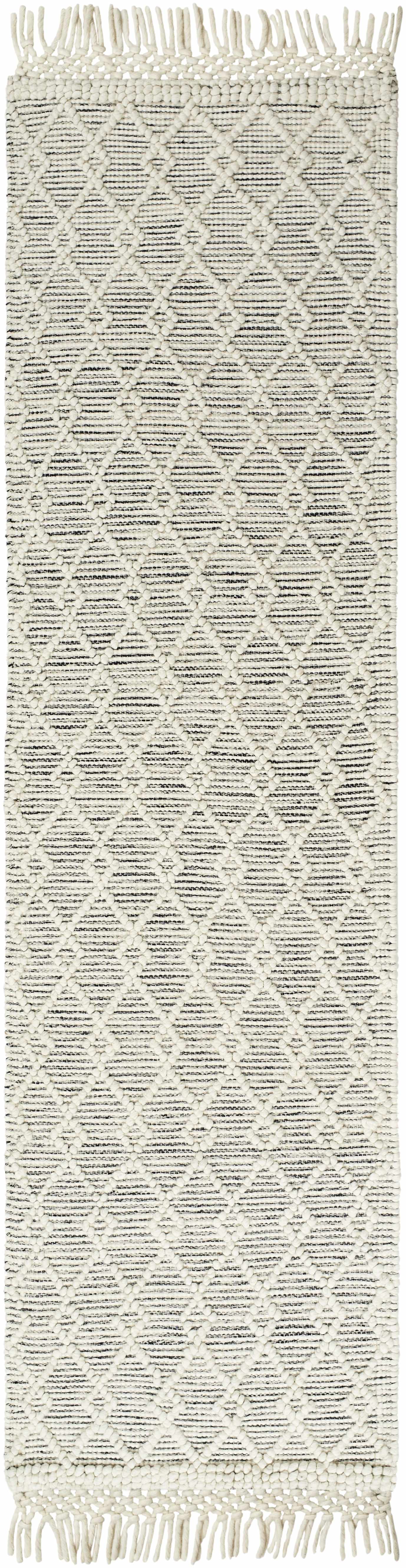 Diata Wool Rug with Tassels - Clearance by Boutique Rugs