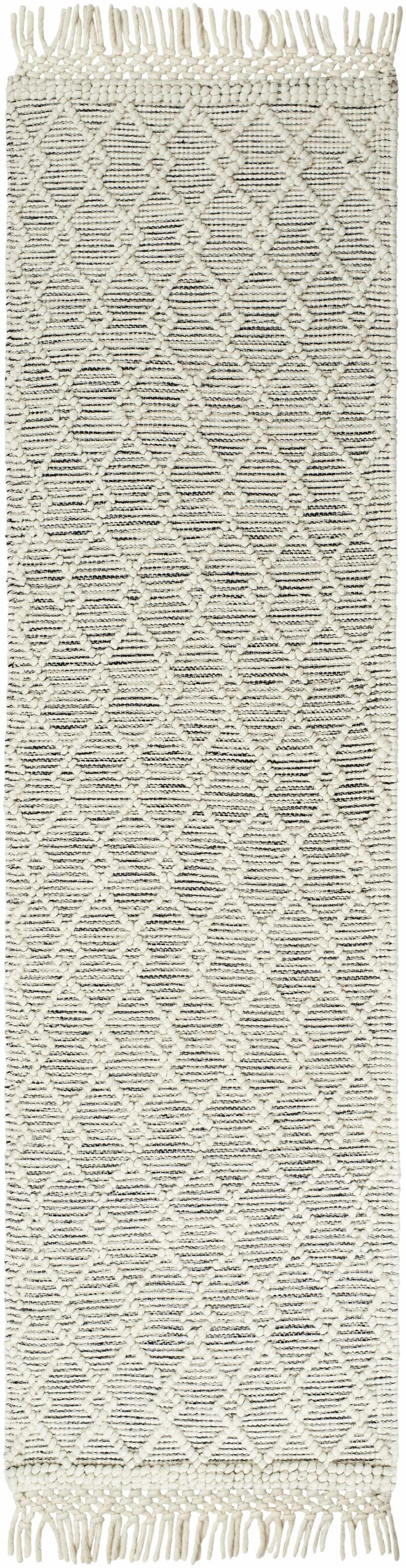 Diata Wool Rug with Tassels - Clearance by Boutique Rugs