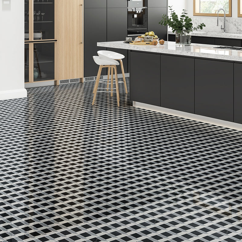 Diferente Polished Marble Mosaics 12x12 Marble Polished 12x12 Mosaics — 2