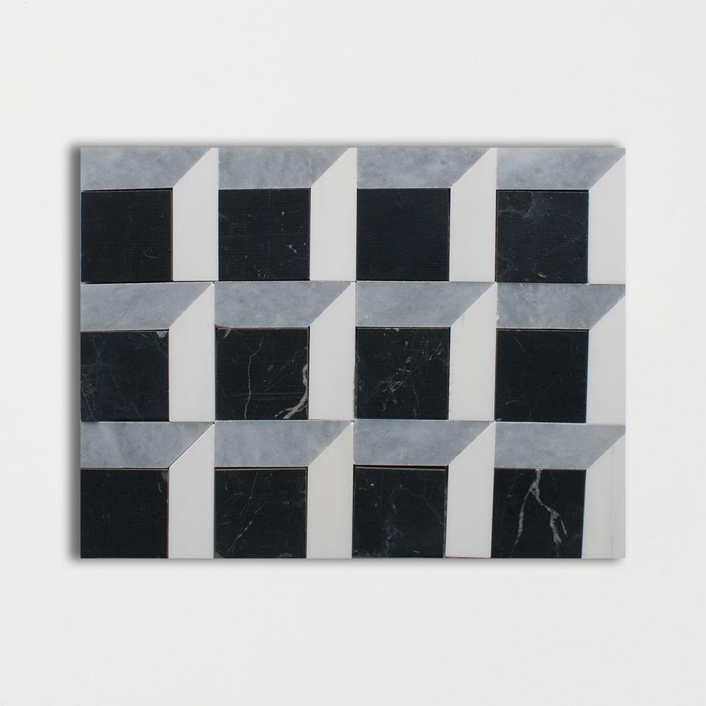Diferente Polished Marble Mosaics 12x12 Marble Polished 12x12 Mosaics