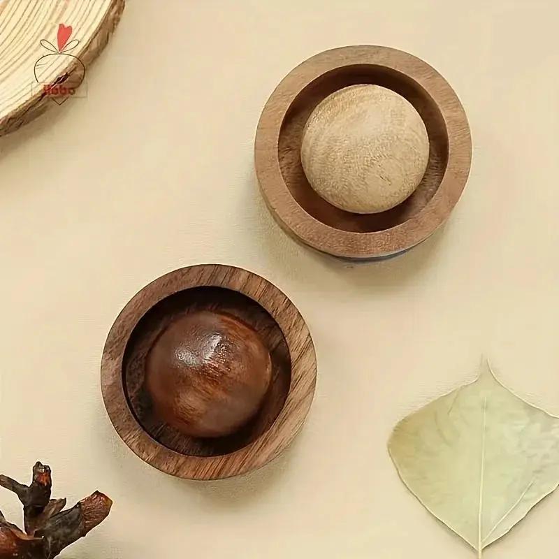 Diffusers - Natural Wooden Round Set by House Of Avana