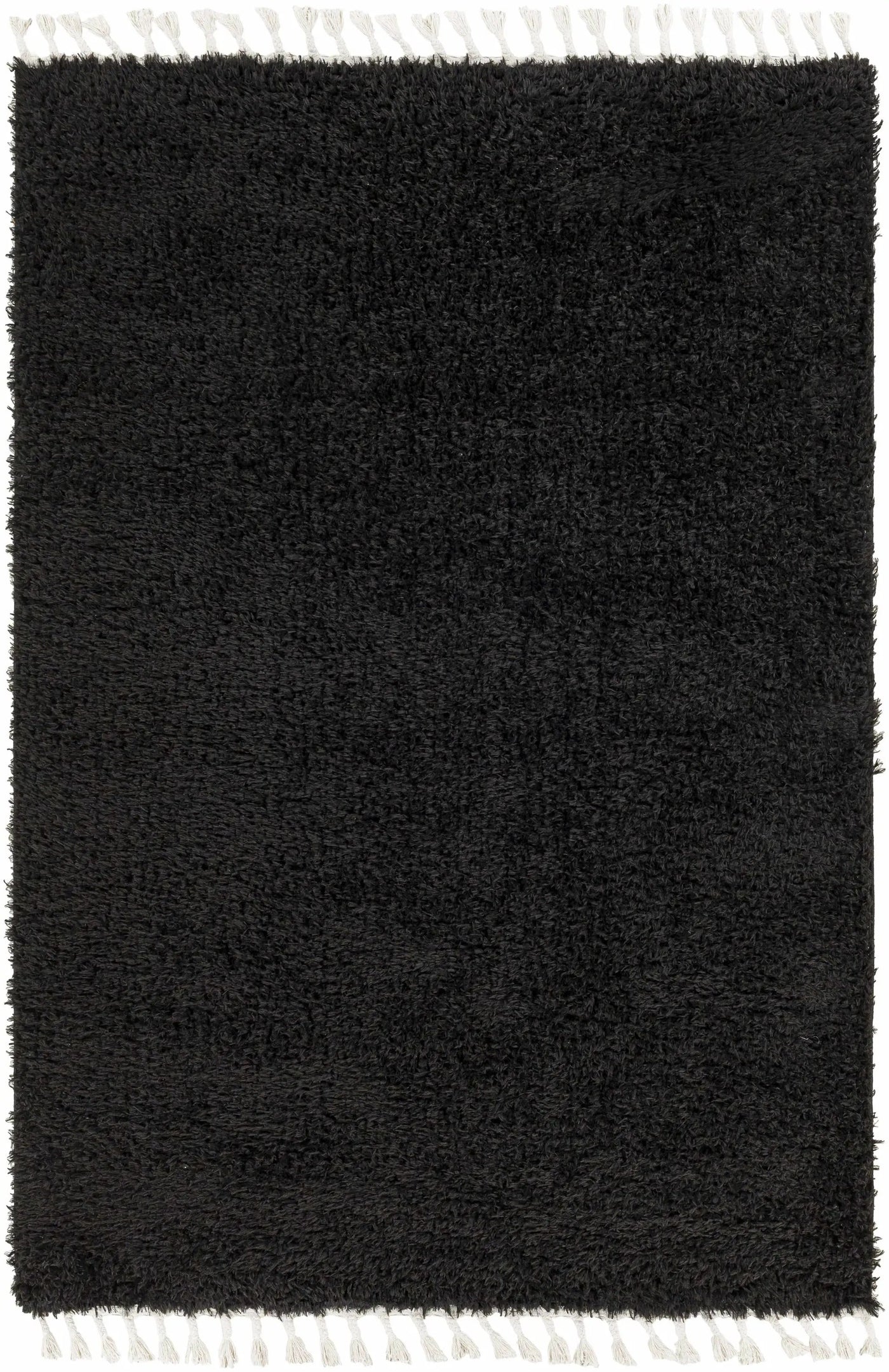 Mampurog Black Shag Rug - Clearance by Boutique Rugs