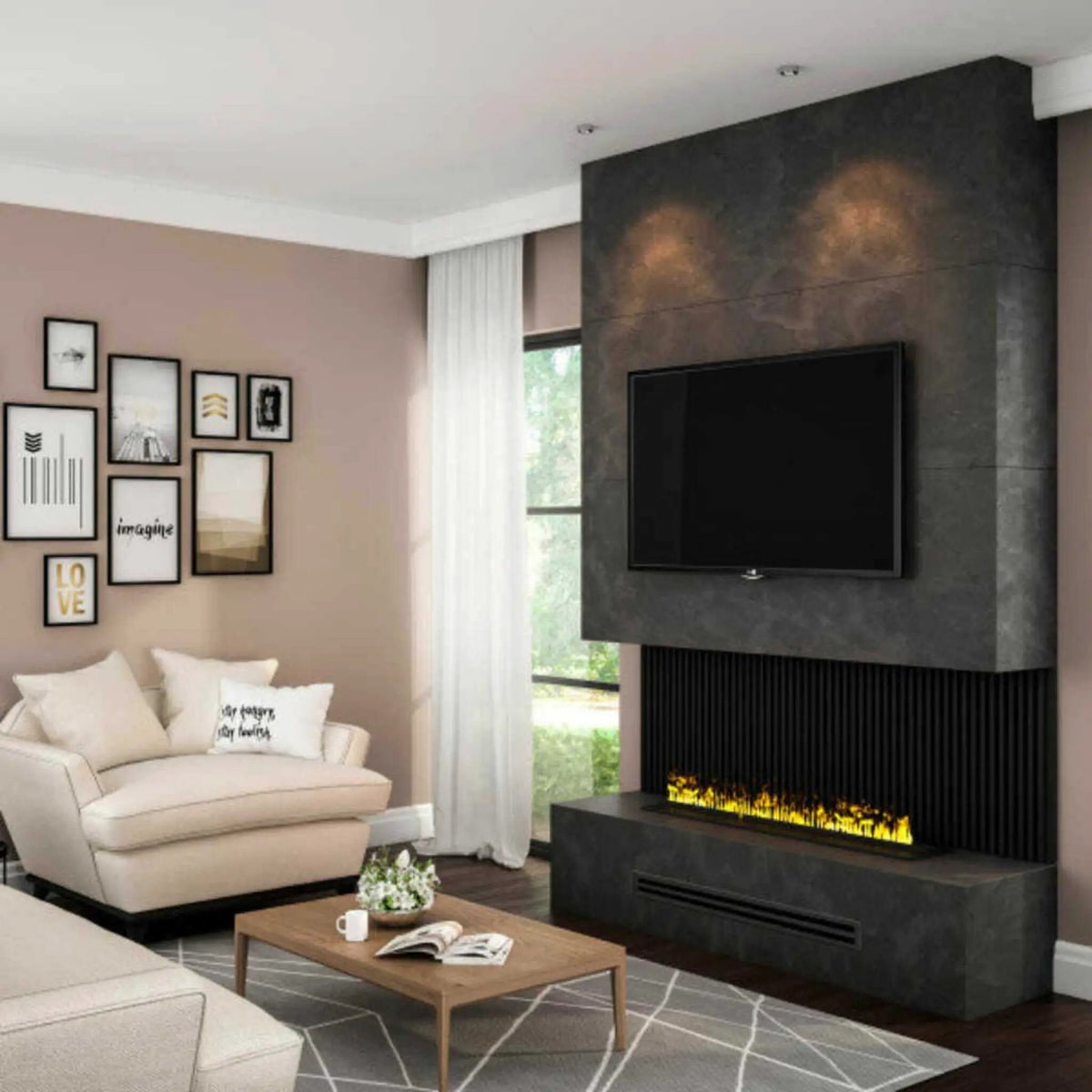Dimplex Optimyst® Pro 1000 40-Inch Electric Fireplace Cassette [CDFI1000-PRO] (SAK39424) by SAKSBY WHOLESALE