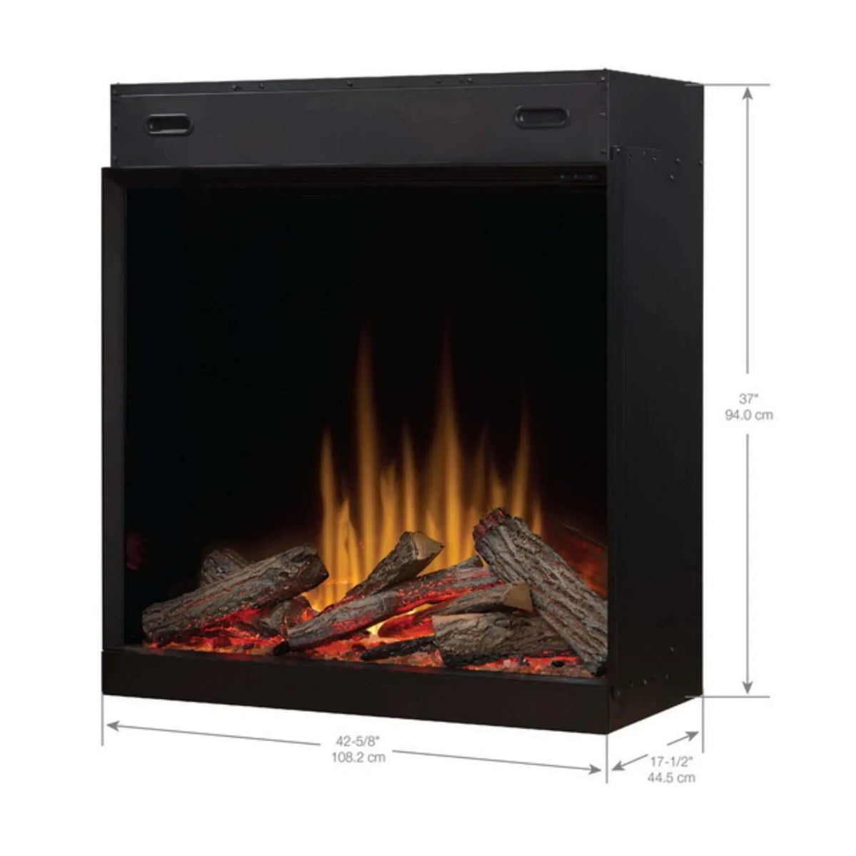 Dimplex Ignite Aspire Built-In Electric Fireplace [ASP30/36/42] (SAK59816), dimensions drawing