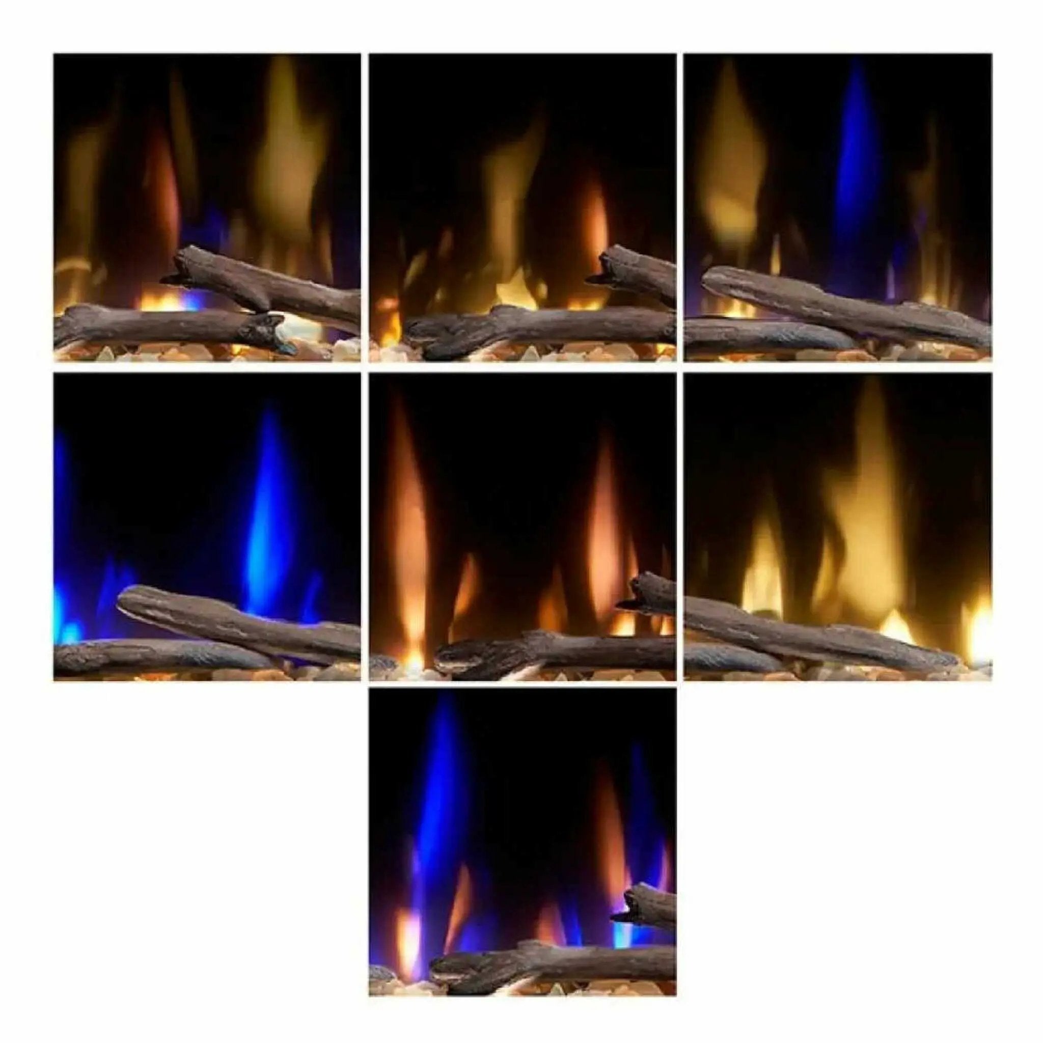 Dimplex Ignite Evolve Built-In Frosted Tumbled Glass Linear Electric Fireplace With Heat Boost System & Trim Kit (SAK59214) by SAKSBY WHOLESALE