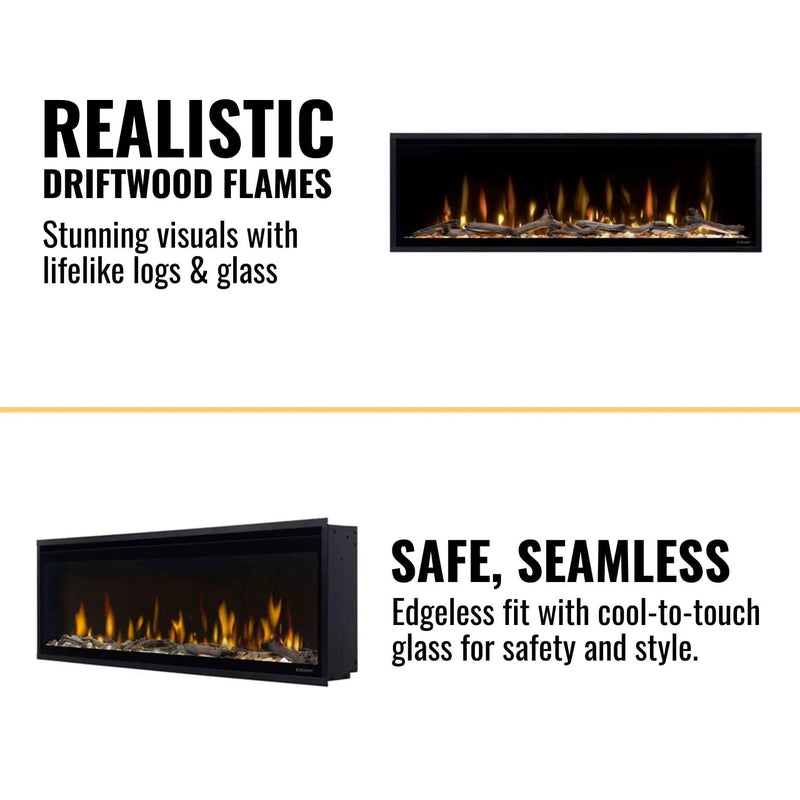 Dimplex Ignite Evolve 50-Inch Premium Built-In Linear Electric Fireplace With Trim Kit [500002573] (SAK34812) by SAKSBY WHOLESALE