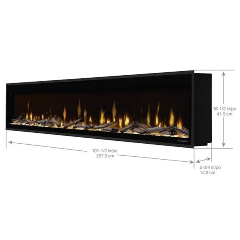 Dimplex Ignite Evolve 50-Inch Premium Built-In Linear Electric Fireplace With Trim Kit [500002573] (SAK34812) by SAKSBY WHOLESALE