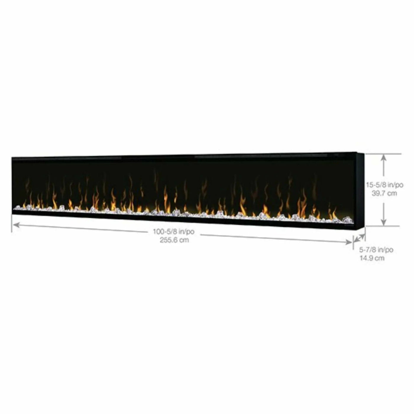 Dimplex IgniteXL Linear Fireplace Electric With Comfort Saver Heating System (SAK82596) by SAKSBY WHOLESALE