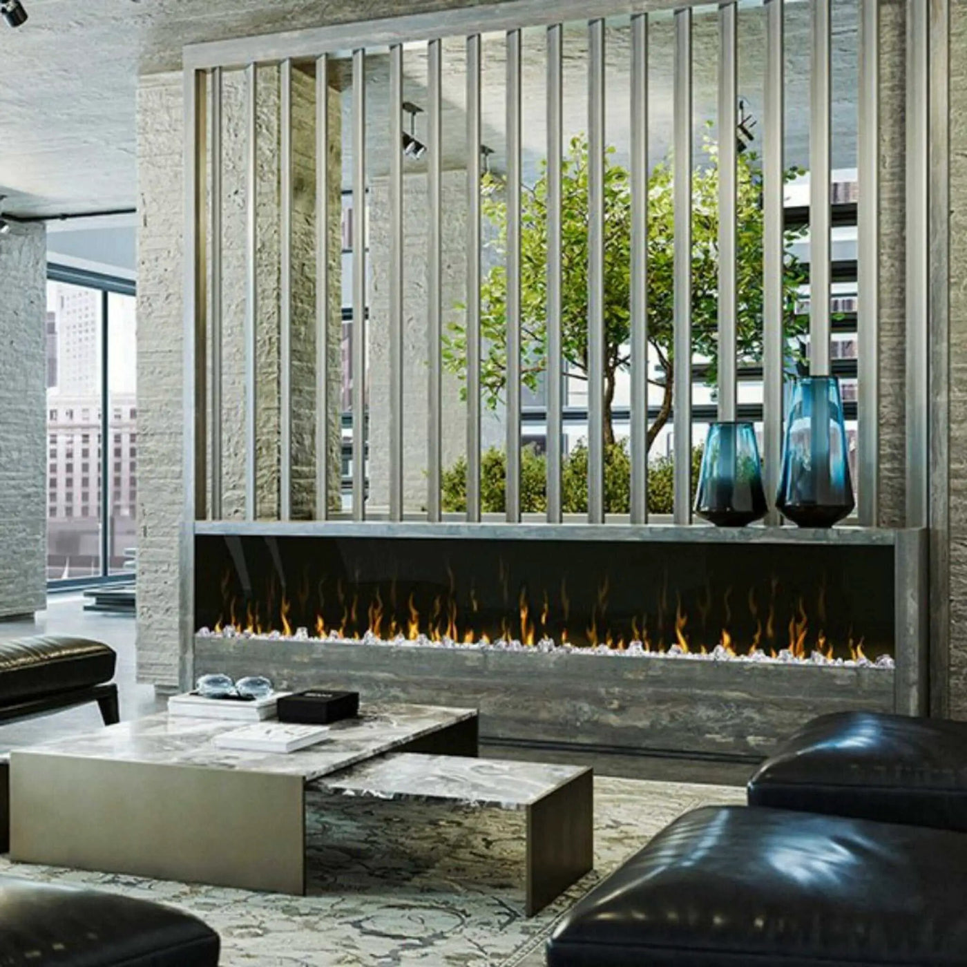 Dimplex IgniteXL Linear Fireplace Electric With Comfort Saver Heating System (SAK82596) by SAKSBY WHOLESALE