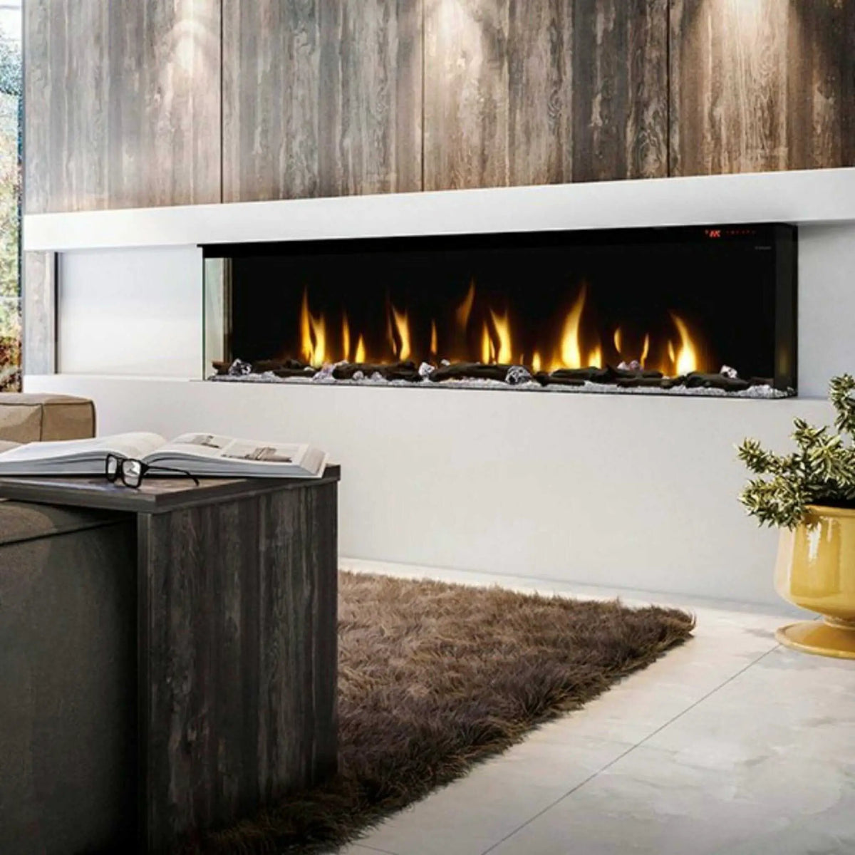 Dimplex IgniteXL Bold 74-Inch Deep Built-In Linear Electric Fireplace [XLF7417-XD] (SAK78959) by SAKSBY WHOLESALE
