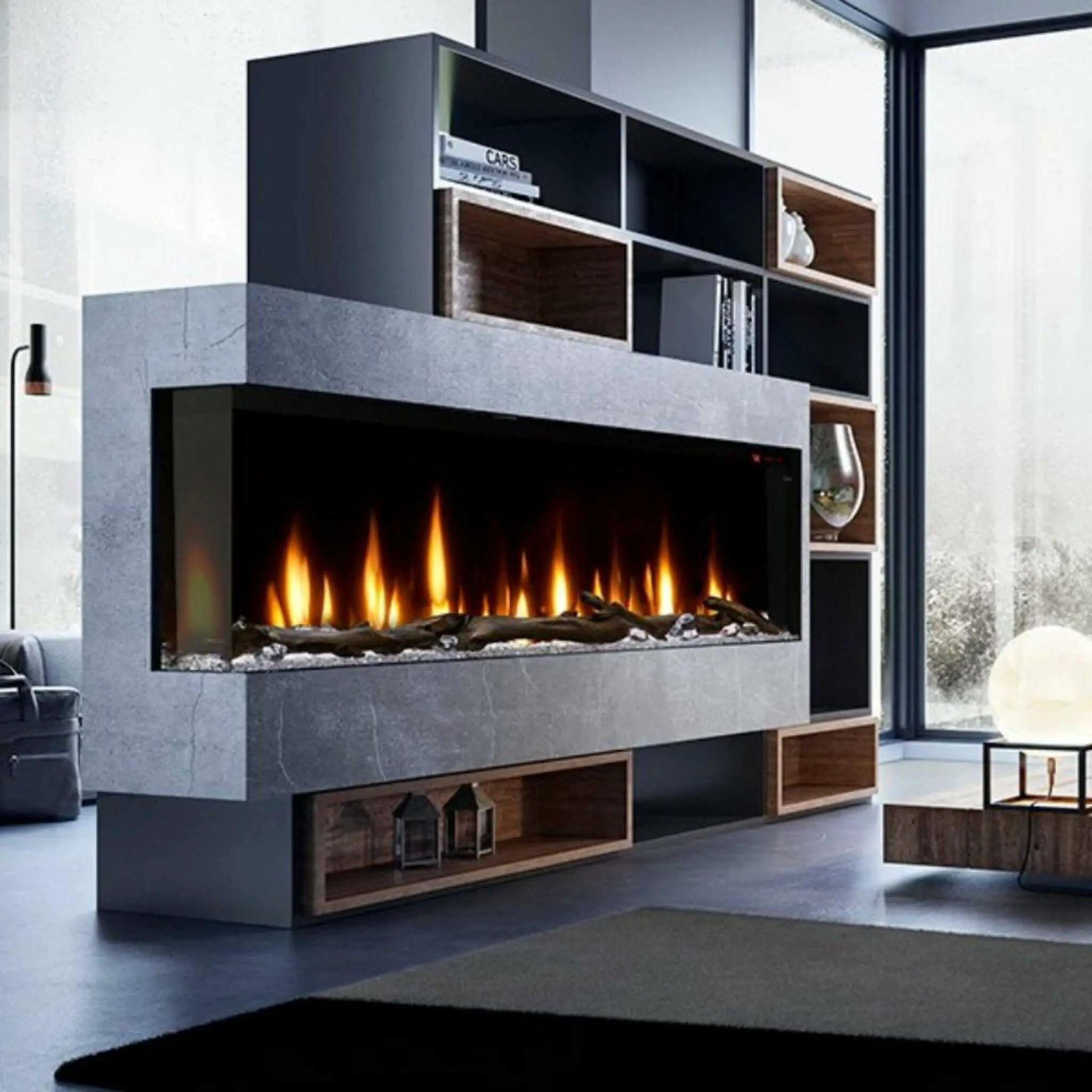 Dimplex IgniteXL Bold 74-Inch Deep Built-In Linear Electric Fireplace [XLF7417-XD] (SAK78959) by SAKSBY WHOLESALE