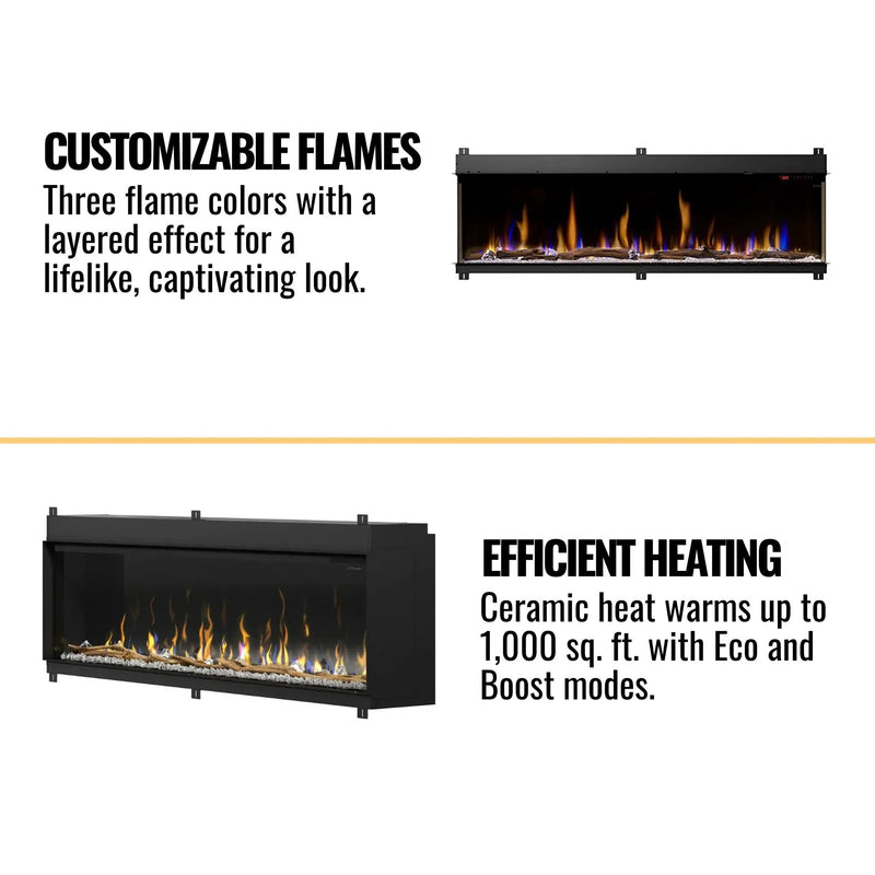 Dimplex IgniteXL Bold 74-Inch Deep Built-In Linear Electric Fireplace [XLF7417-XD] (SAK78959) by SAKSBY WHOLESALE