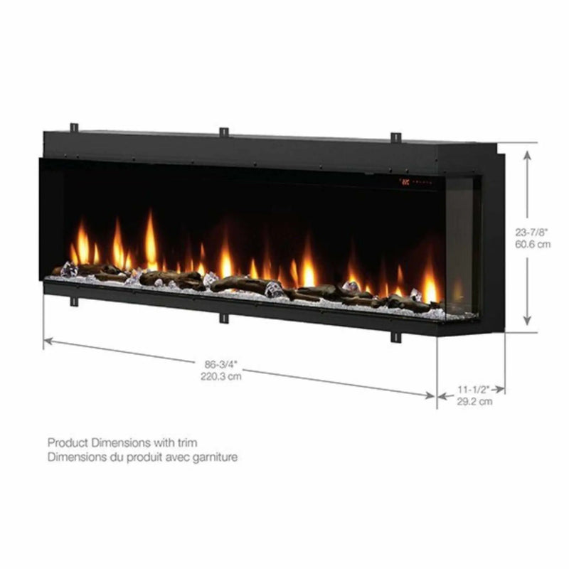 Dimplex IgniteXL Bold 88-Inch Linear Electric Fireplace [XLF8817-XD] (SAK17582) by SAKSBY WHOLESALE