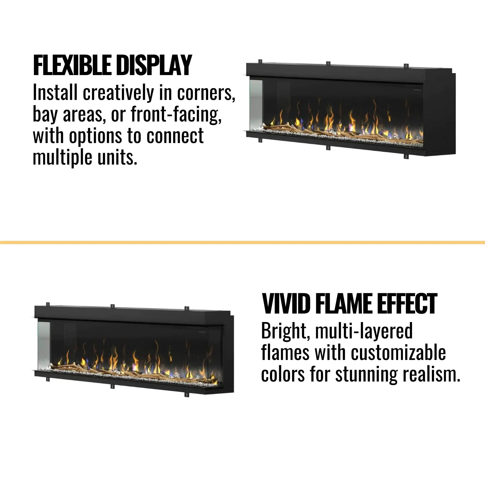 Dimplex IgniteXL Bold 88-Inch Linear Electric Fireplace [XLF8817-XD] (SAK17582) by SAKSBY WHOLESALE