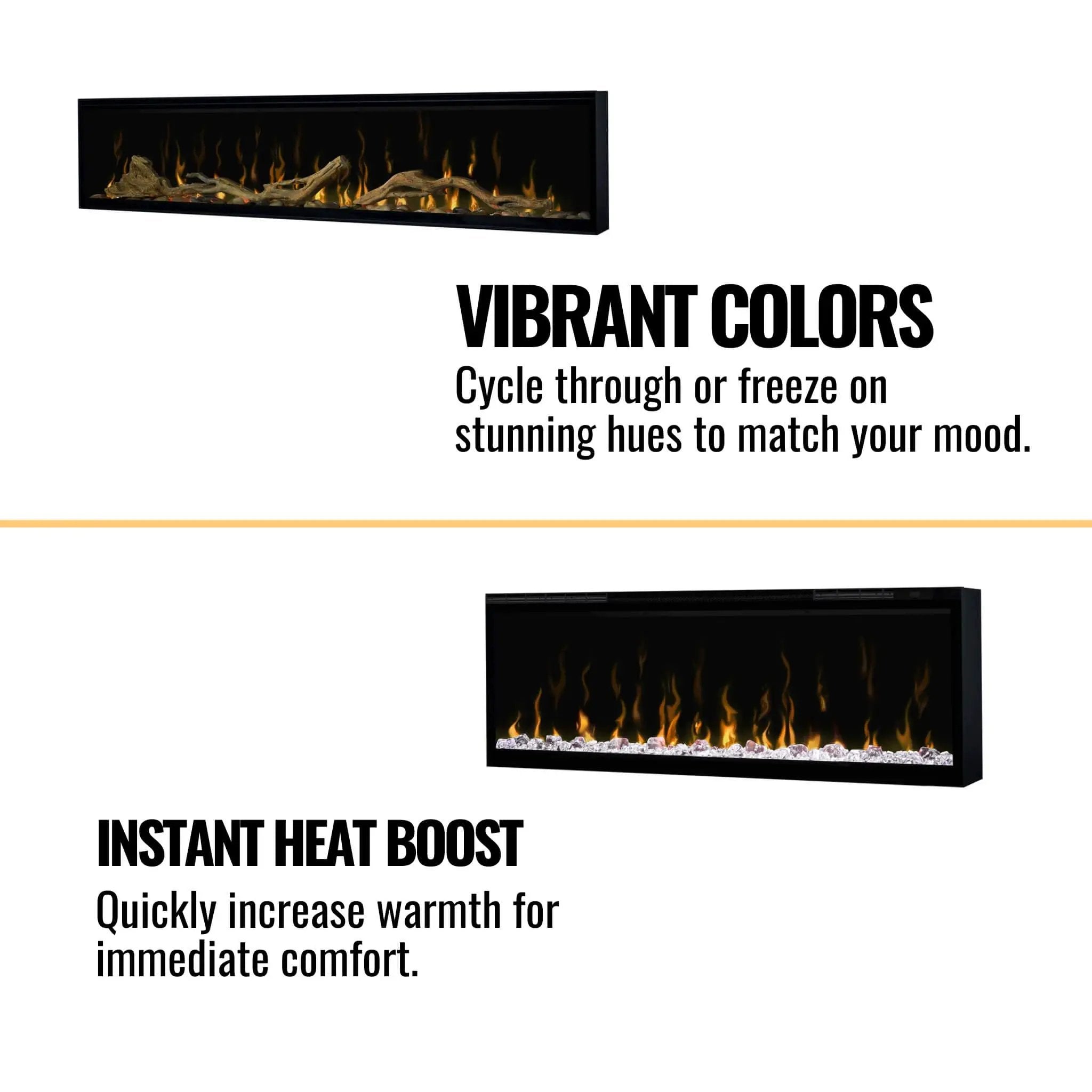 Dimplex IgniteXL 50-Inch Linear Fireplace Electric With Comfort Saver Heating System [XLF50] (SAK85290) by SAKSBY WHOLESALE