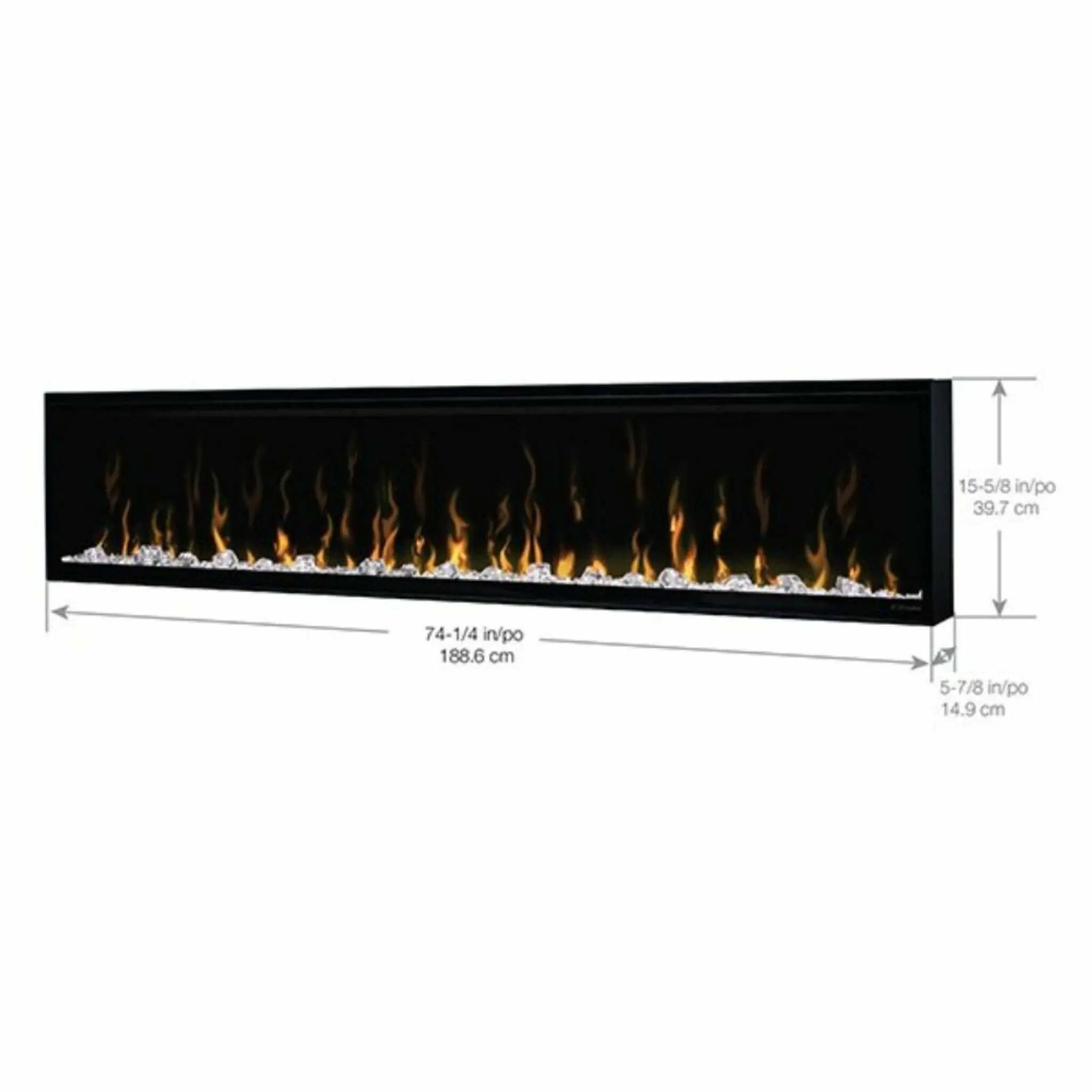 Dimplex IgniteXL Linear Fireplace Electric With Comfort Saver Heating System (SAK82596) by SAKSBY WHOLESALE