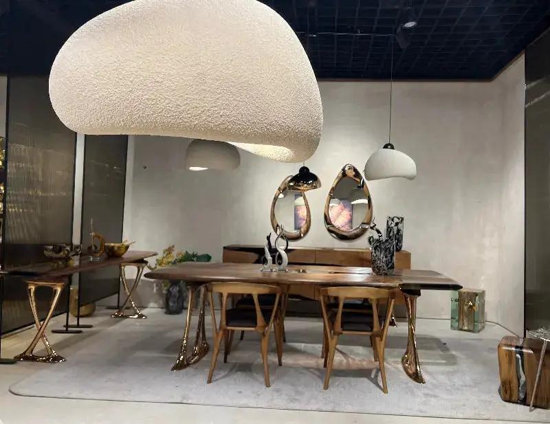 Custom Epoxy Resin Dining Room Table | Osso Dining Table by Gizz