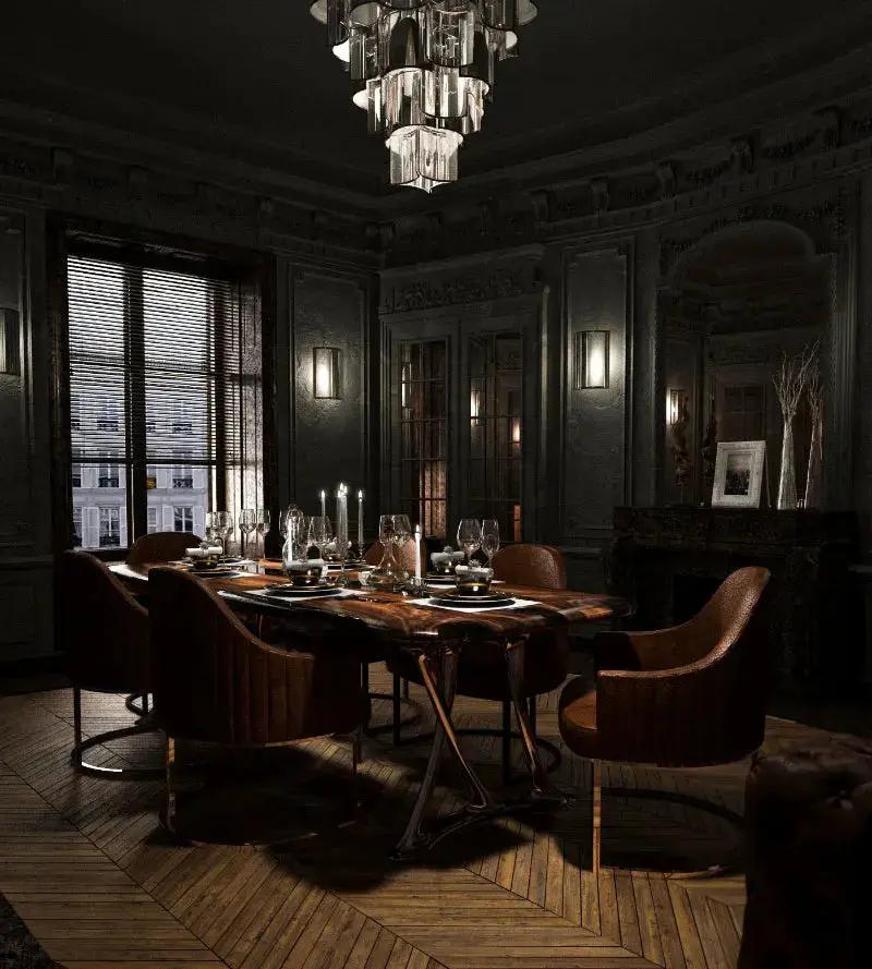Custom Epoxy Resin Dining Room Table | Osso Dining Table by Gizz