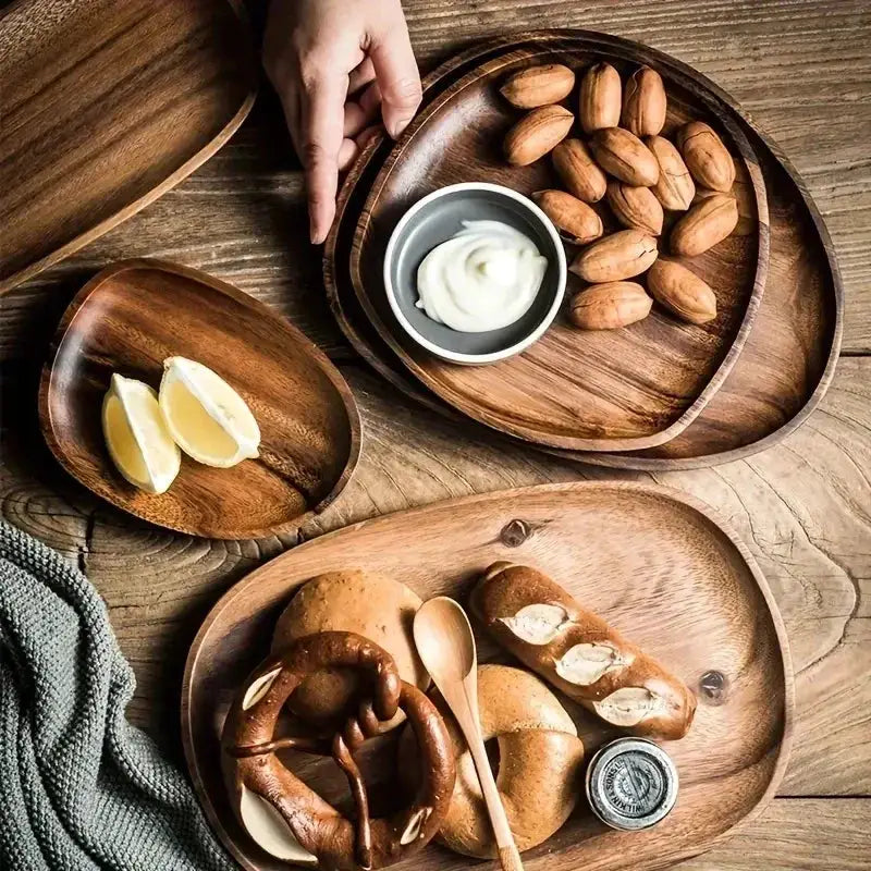 Dinner Plate - Handmade Wood Round by House Of Avana
