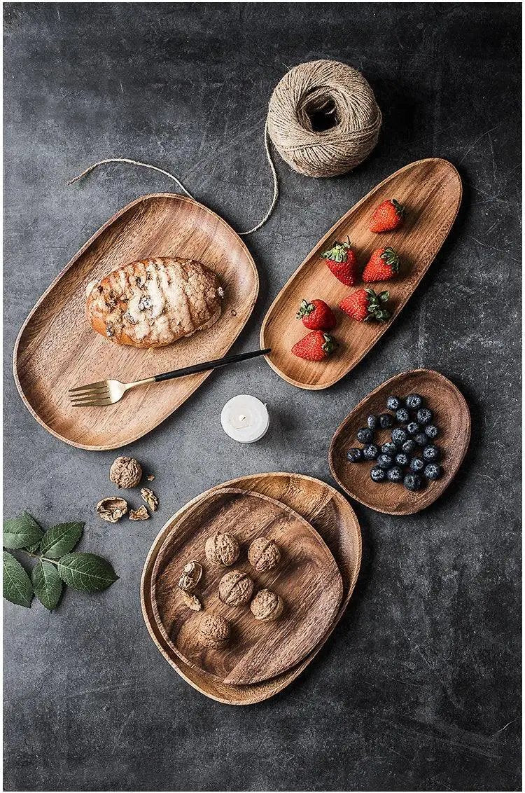 Dinner Plate - Handmade Wood Round by House Of Avana