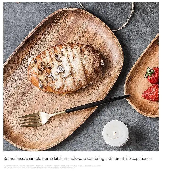 Dinner Plate - Handmade Wood Round by House Of Avana