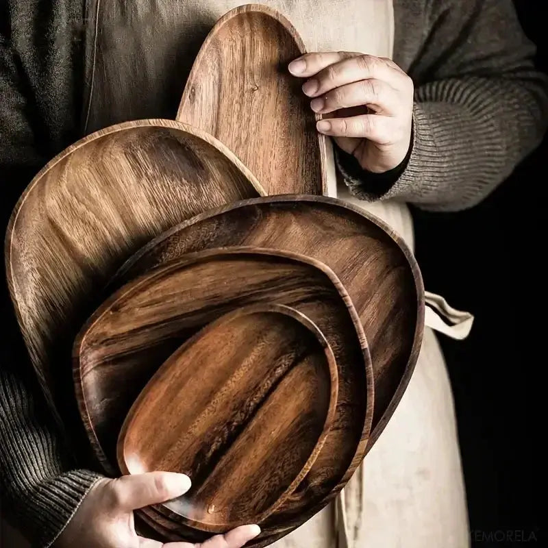 Dinner Plate - Handmade Wood Round by House Of Avana