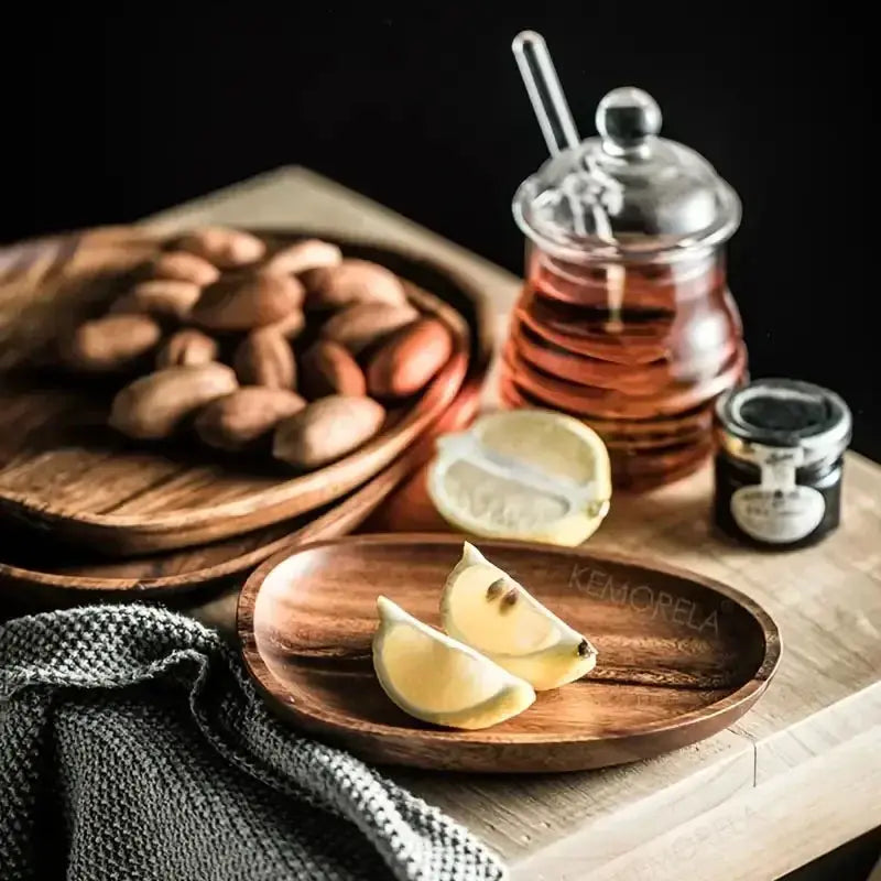 Dinner Plate - Handmade Wood Round by House Of Avana