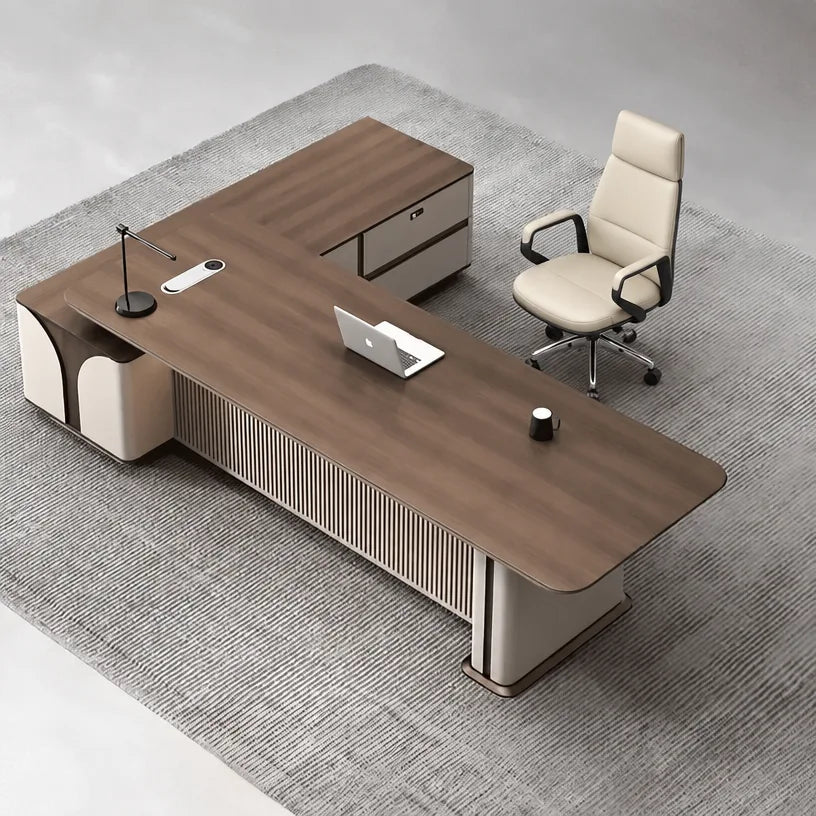 Dion · Modern L-Shaped Executive Desk, photo 6 of 13