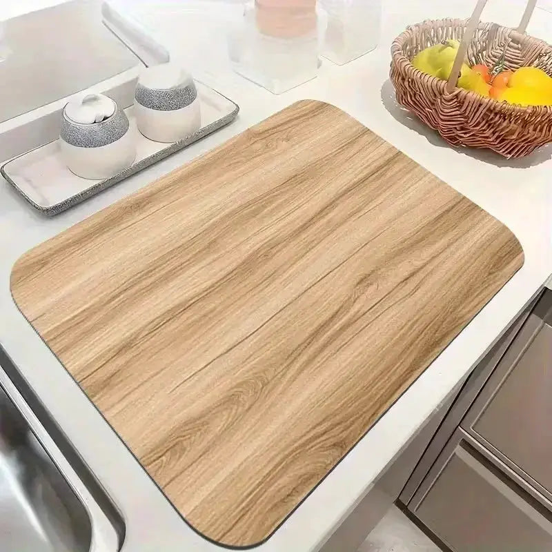 Dish Mat - Minimalist Colorful Rectangular by House Of Avana